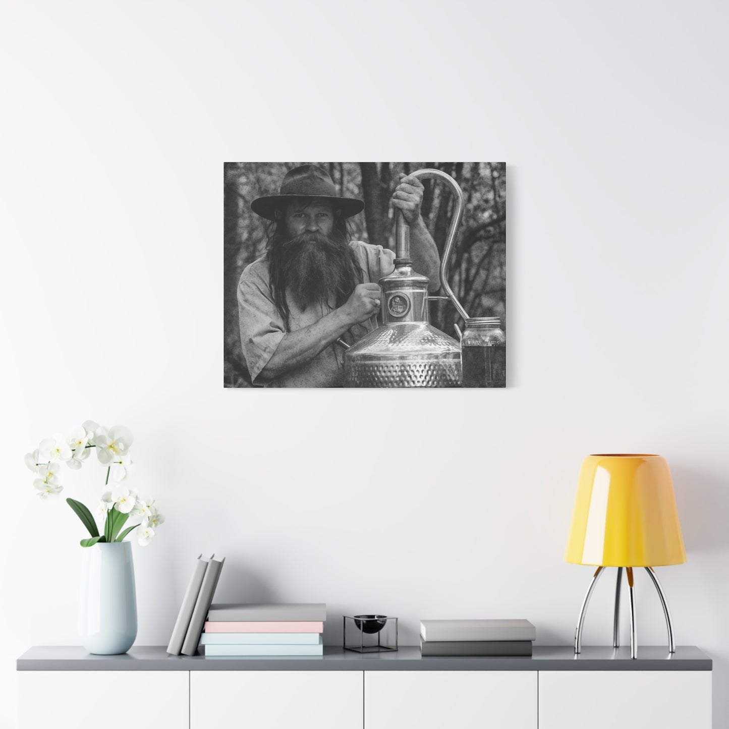 Moonshiner Matte Canvas, Stretched, 1.25"