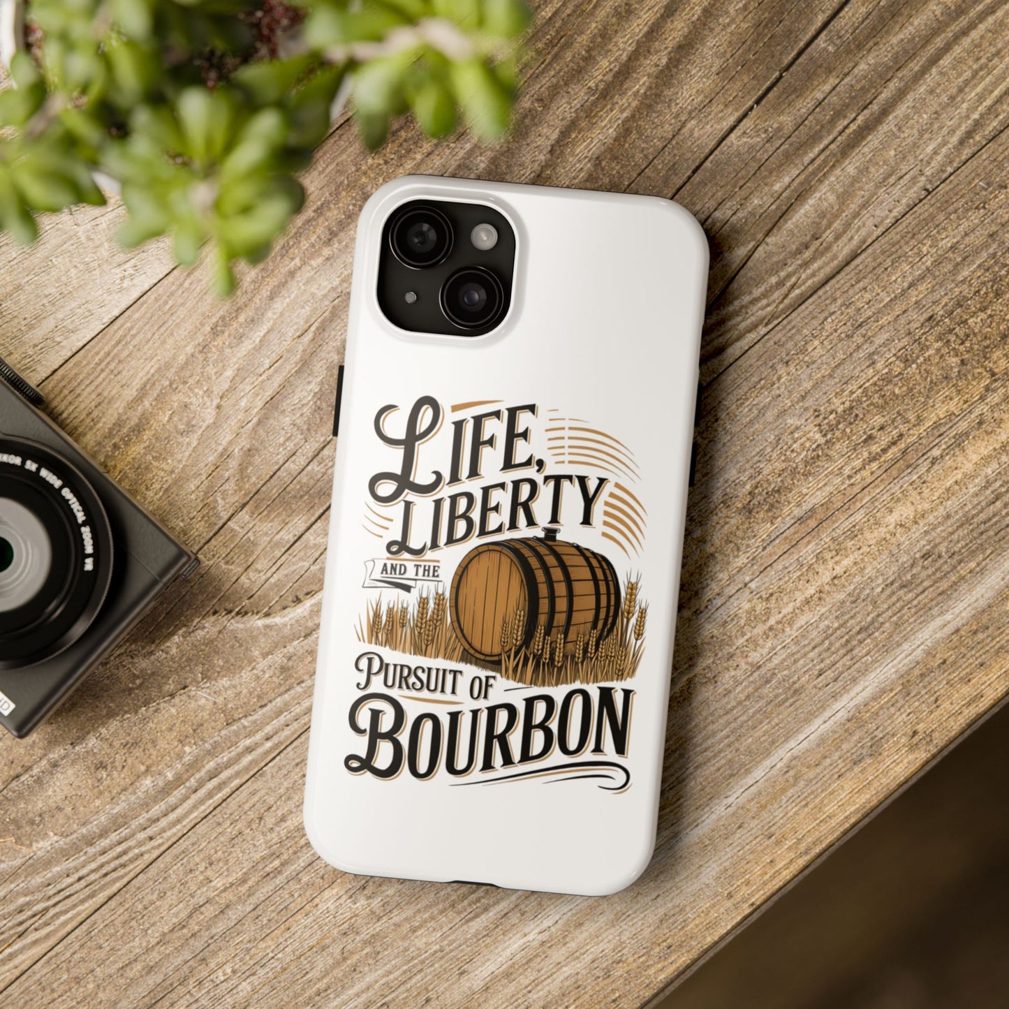 Pursuit of Bourbon Tough Phone Cases