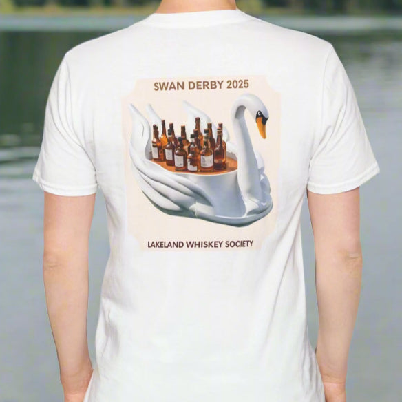 Swan Derby 2025 Unisex T-Shirt -Lakeland Whiskey Society