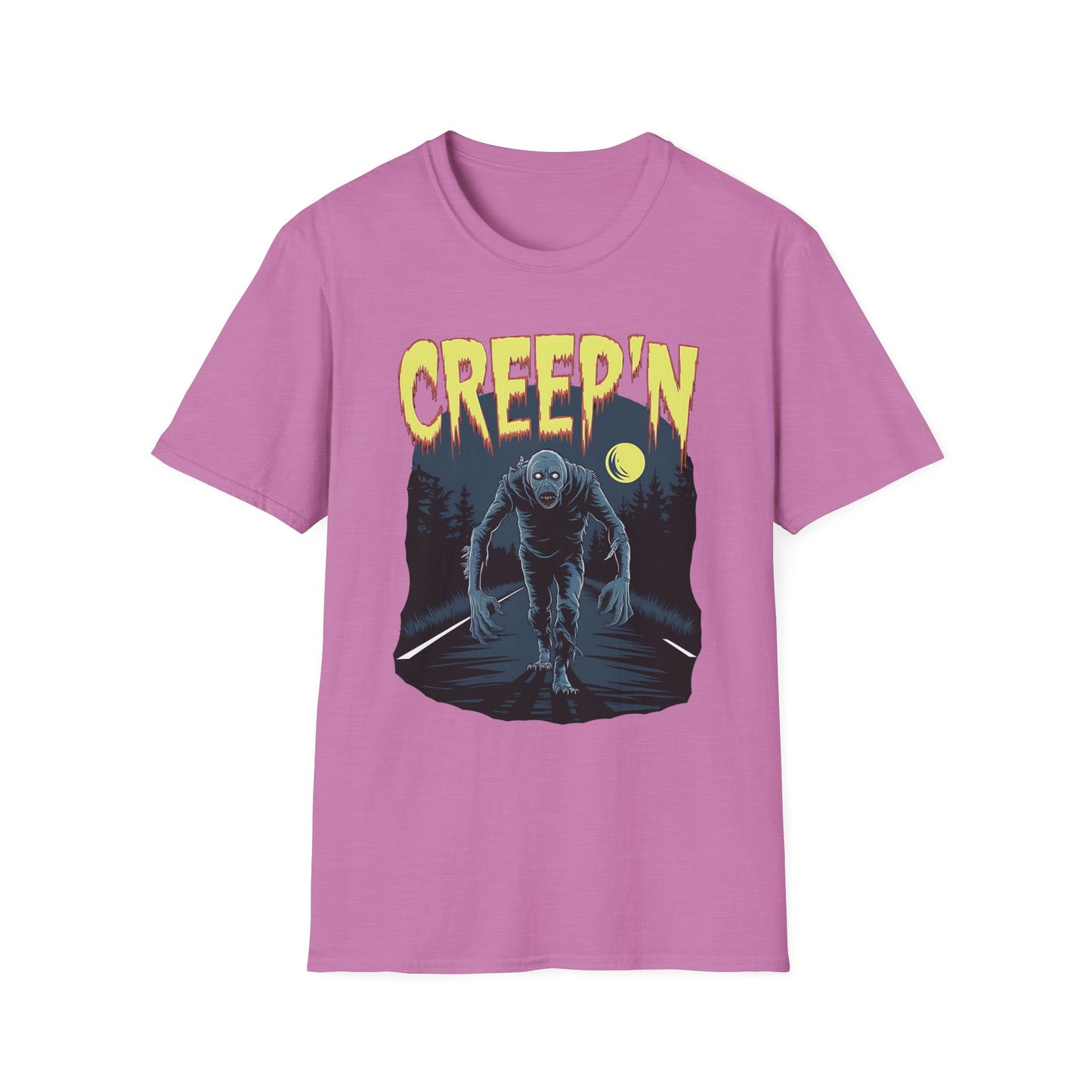 Creep'n Creeper Halloween Tee Unisex Softstyle T-Shirt