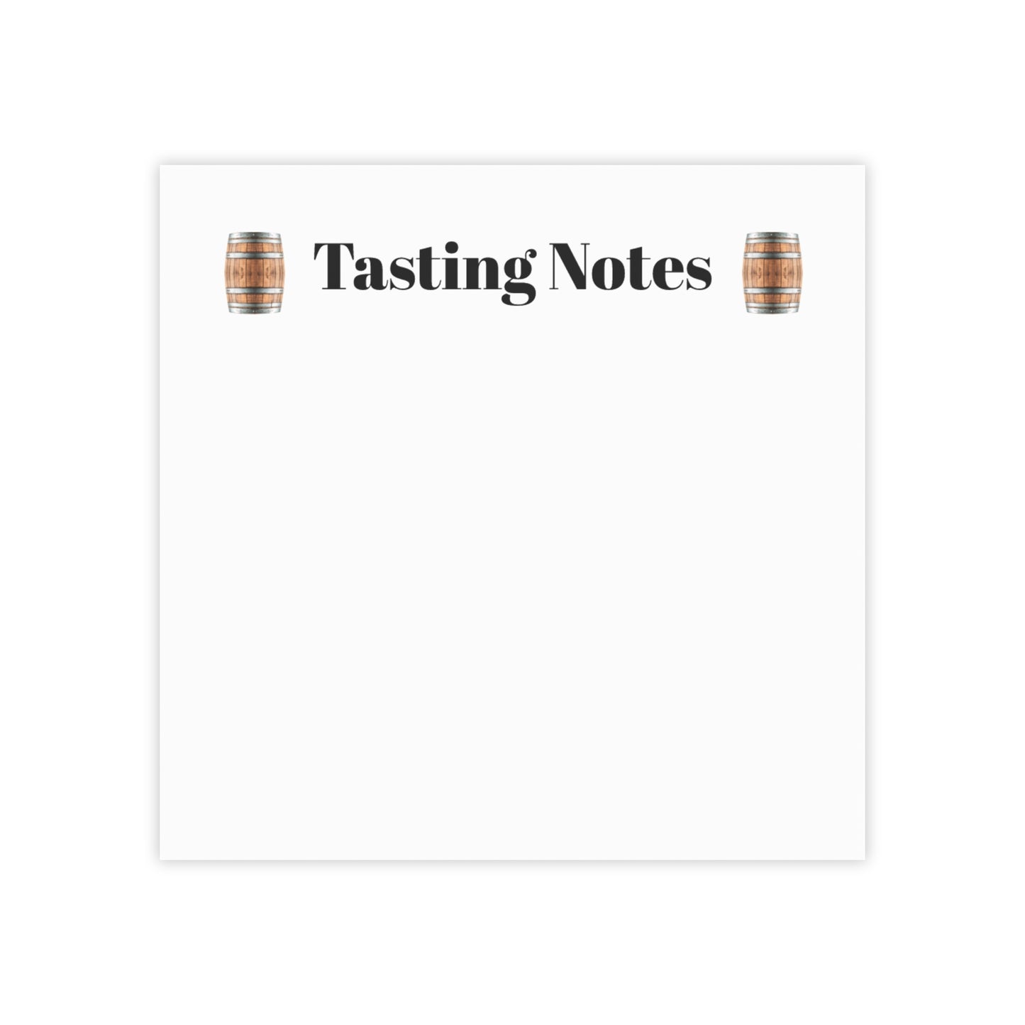 Tasting Notes Post-it® Note Pads - Perfect for Whiskey and Wine Lovers