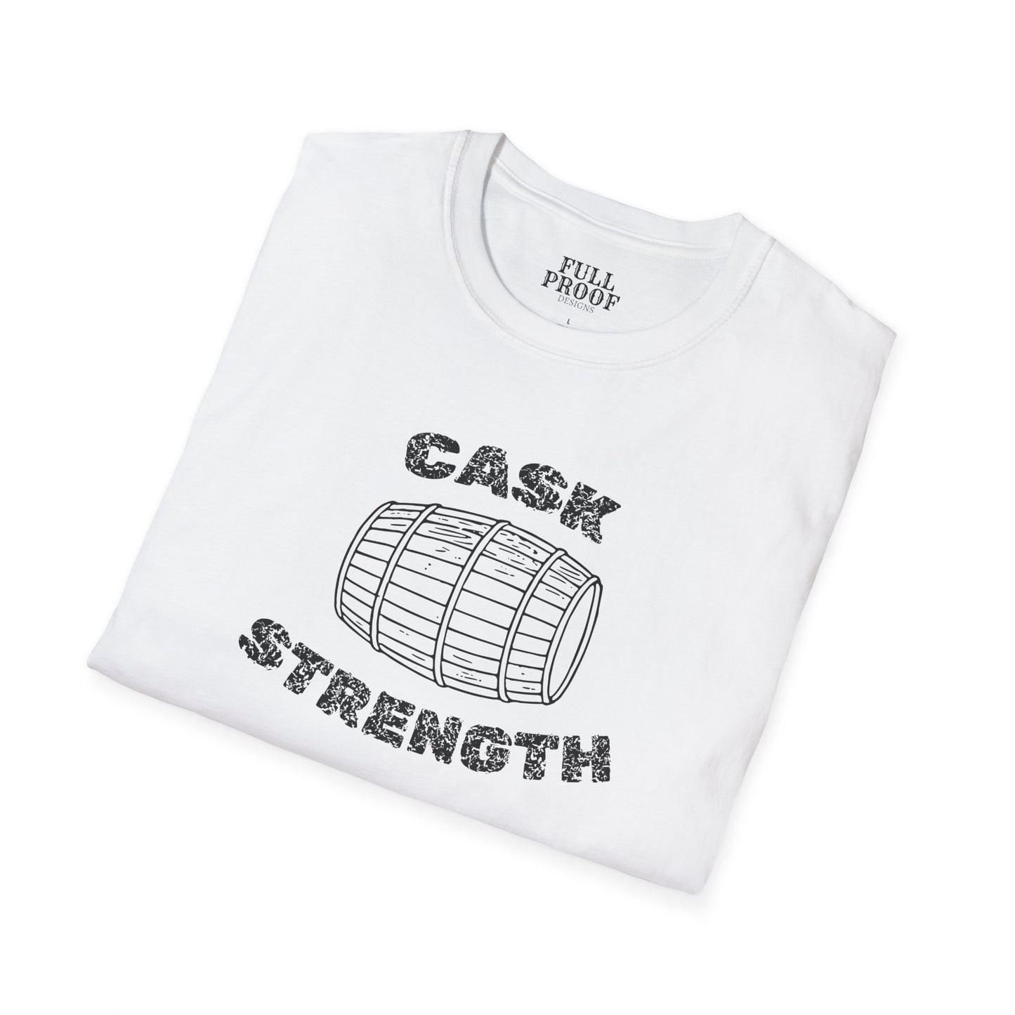 Cask Strength Whiskey Barrel T-Shirt