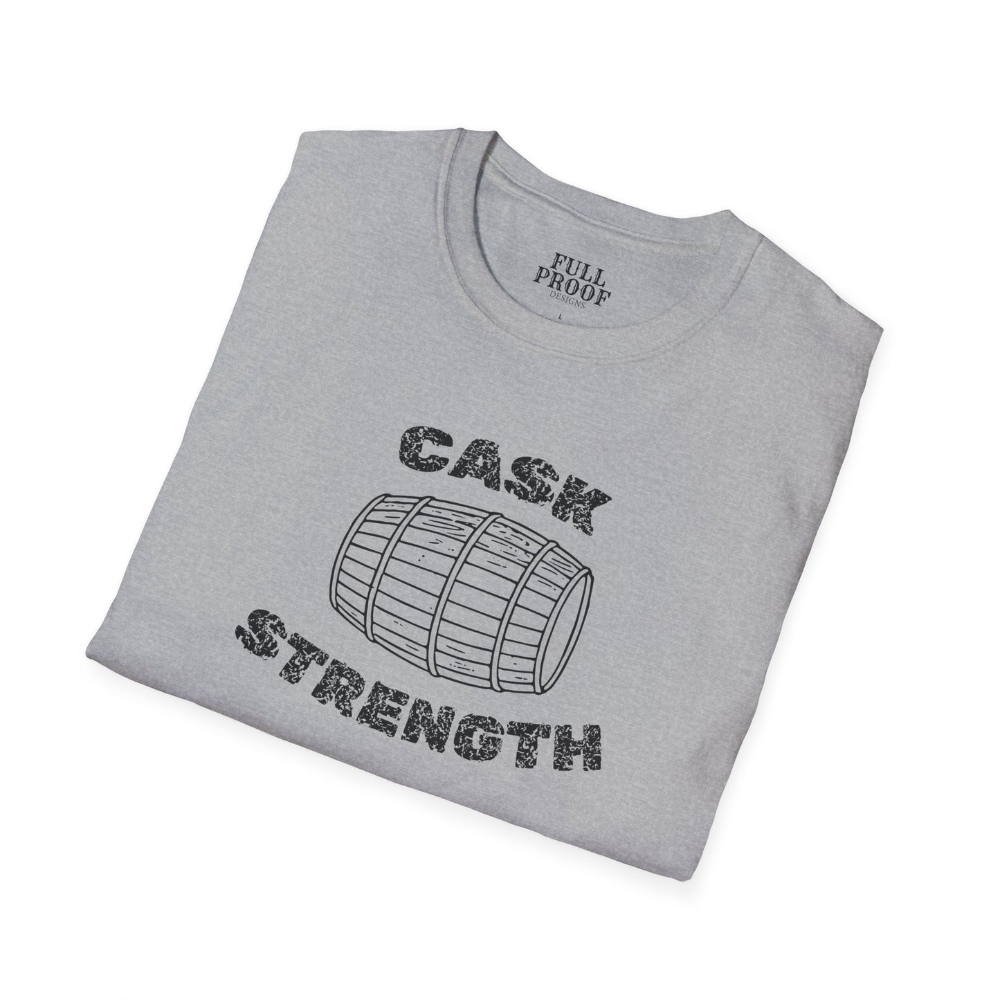 Cask Strength Whiskey Barrel T-Shirt
