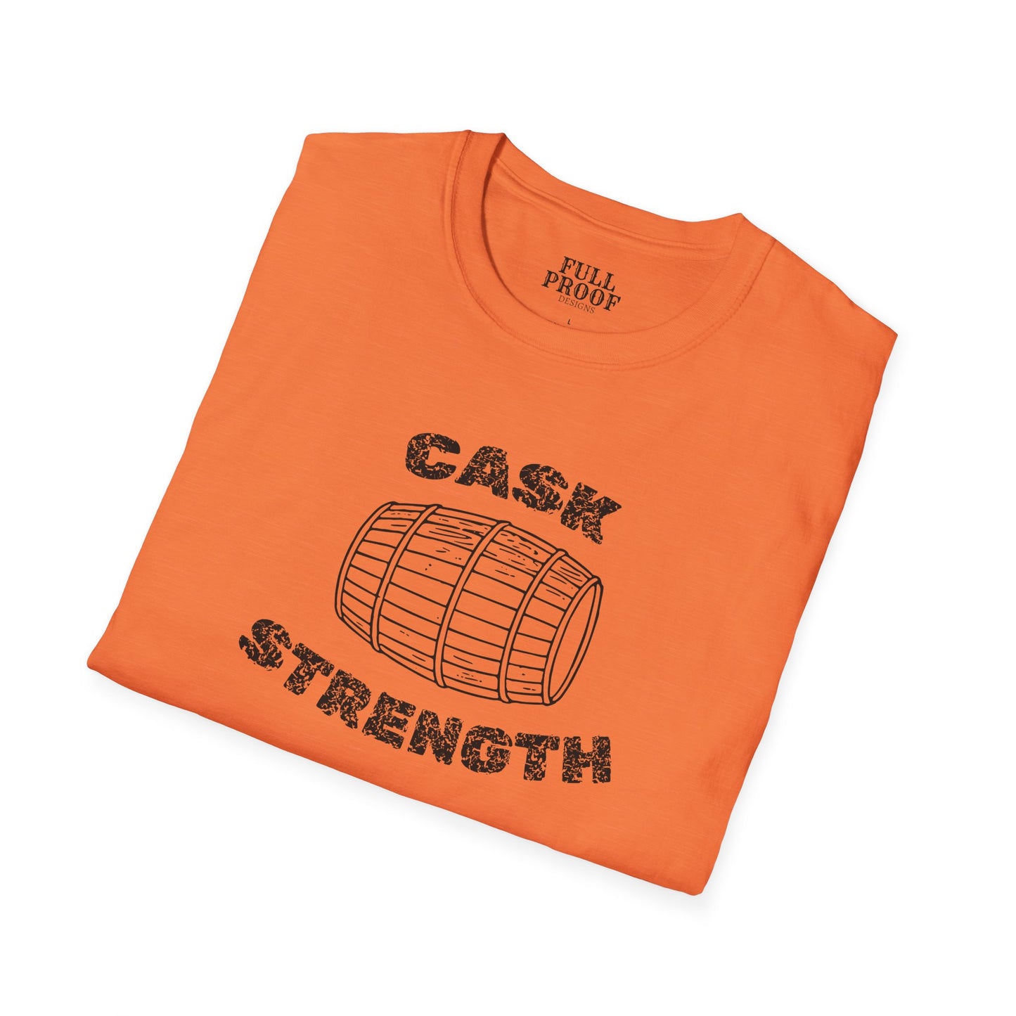 Cask Strength Whiskey Barrel T-Shirt