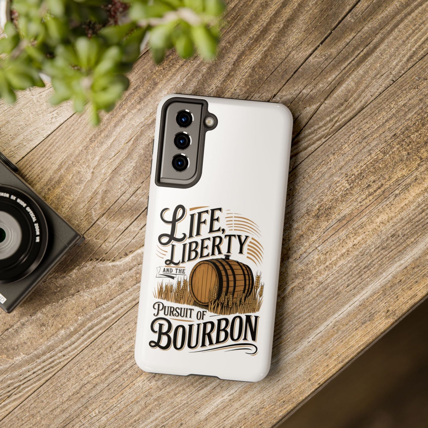 Pursuit of Bourbon Tough Phone Cases