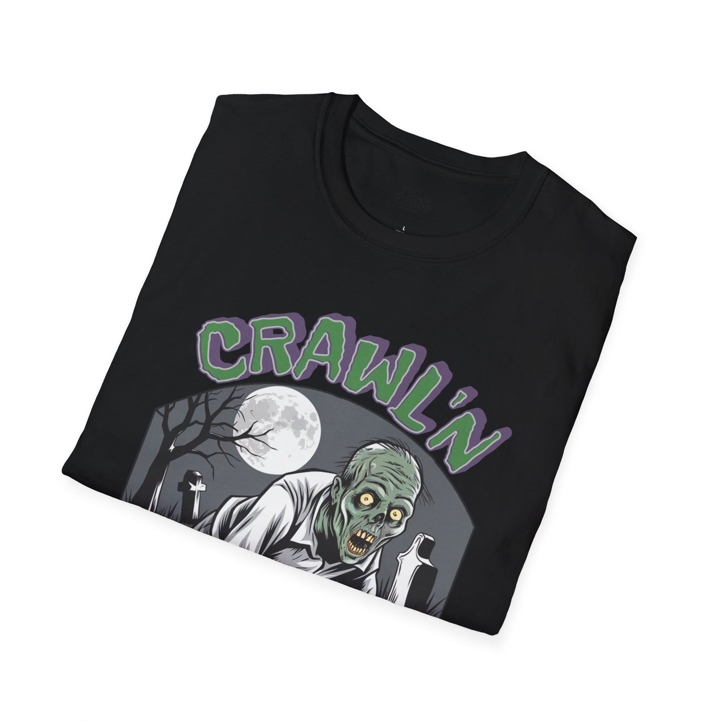 Crawl'n Halloween Tee Unisex Softstyle T-Shirt