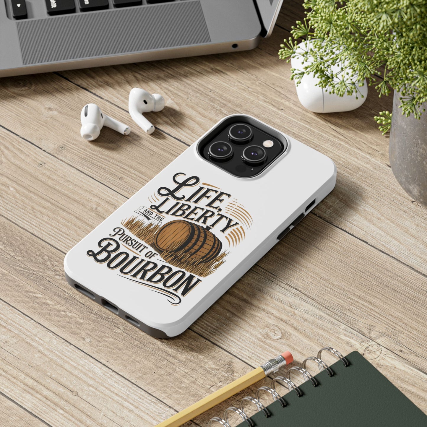 Pursuit of Bourbon Tough Phone Cases