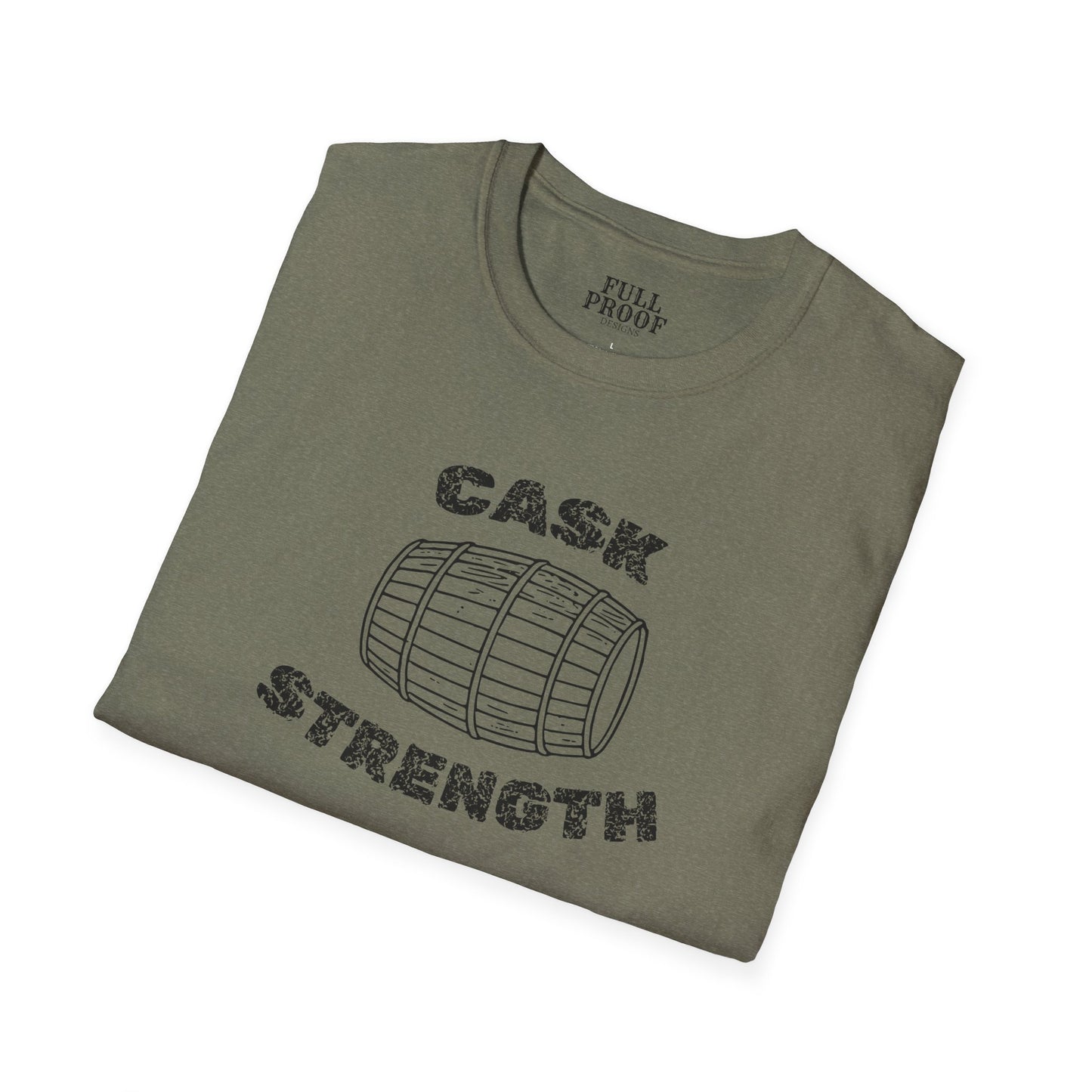 Cask Strength Whiskey Barrel T-Shirt