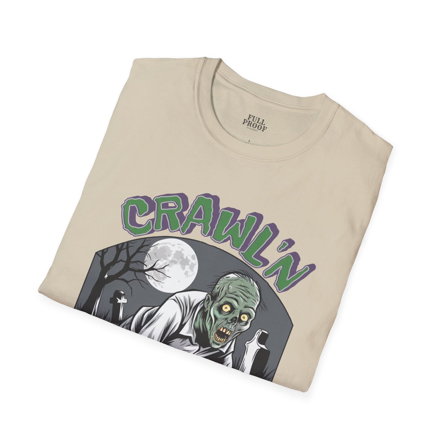 Crawl'n Halloween Tee Unisex Softstyle T-Shirt