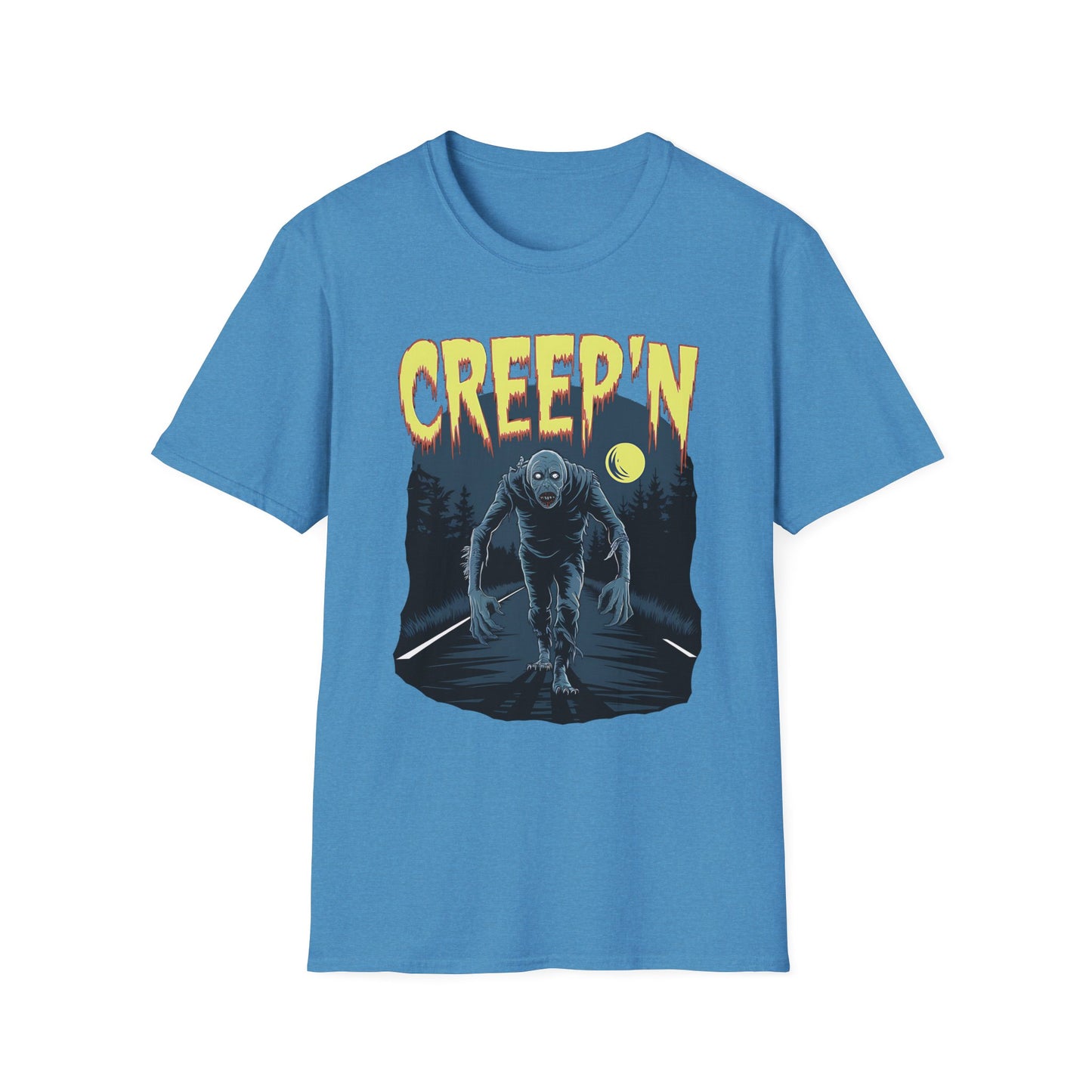 Creep'n Creeper Halloween Tee Unisex Softstyle T-Shirt