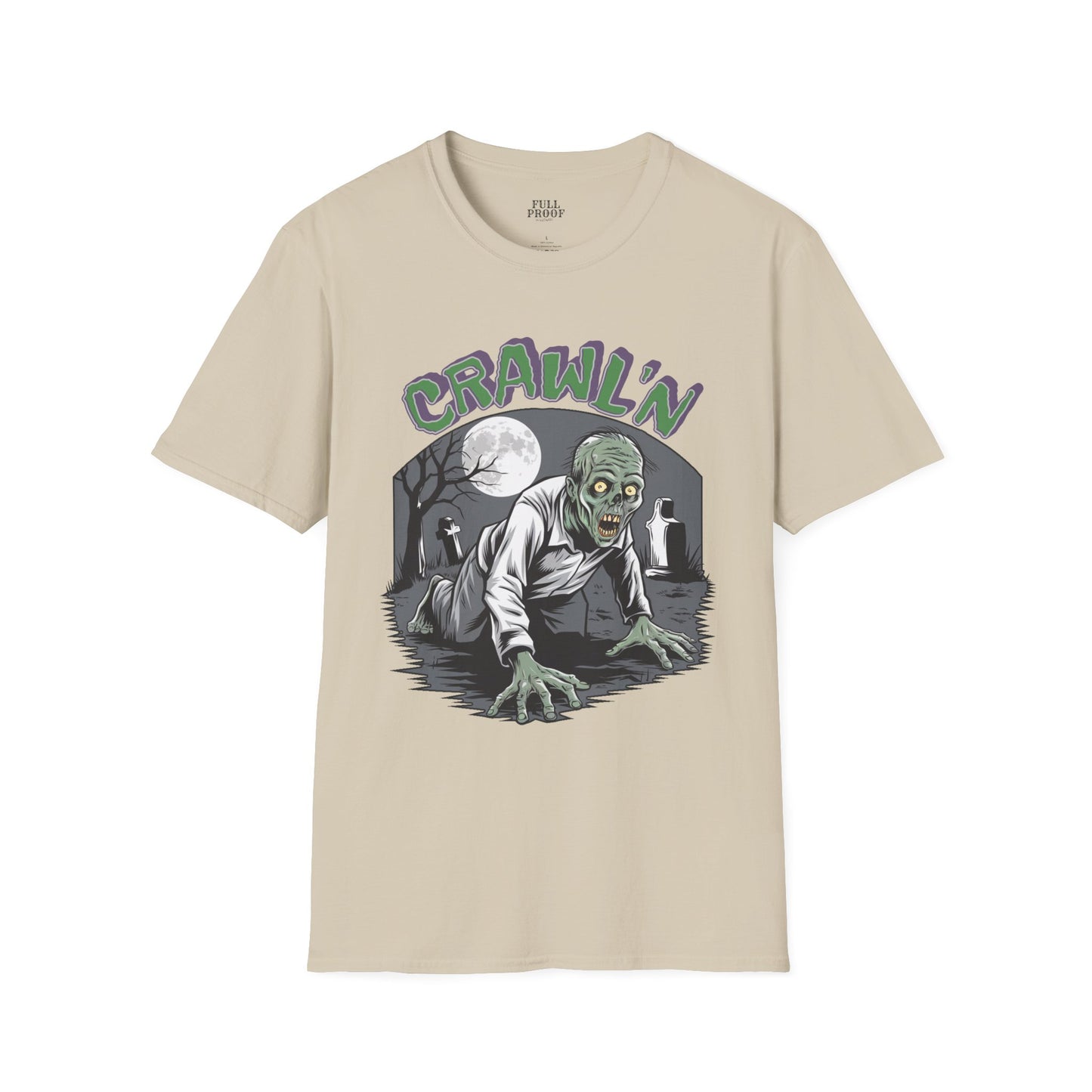 Crawl'n Halloween Tee Unisex Softstyle T-Shirt