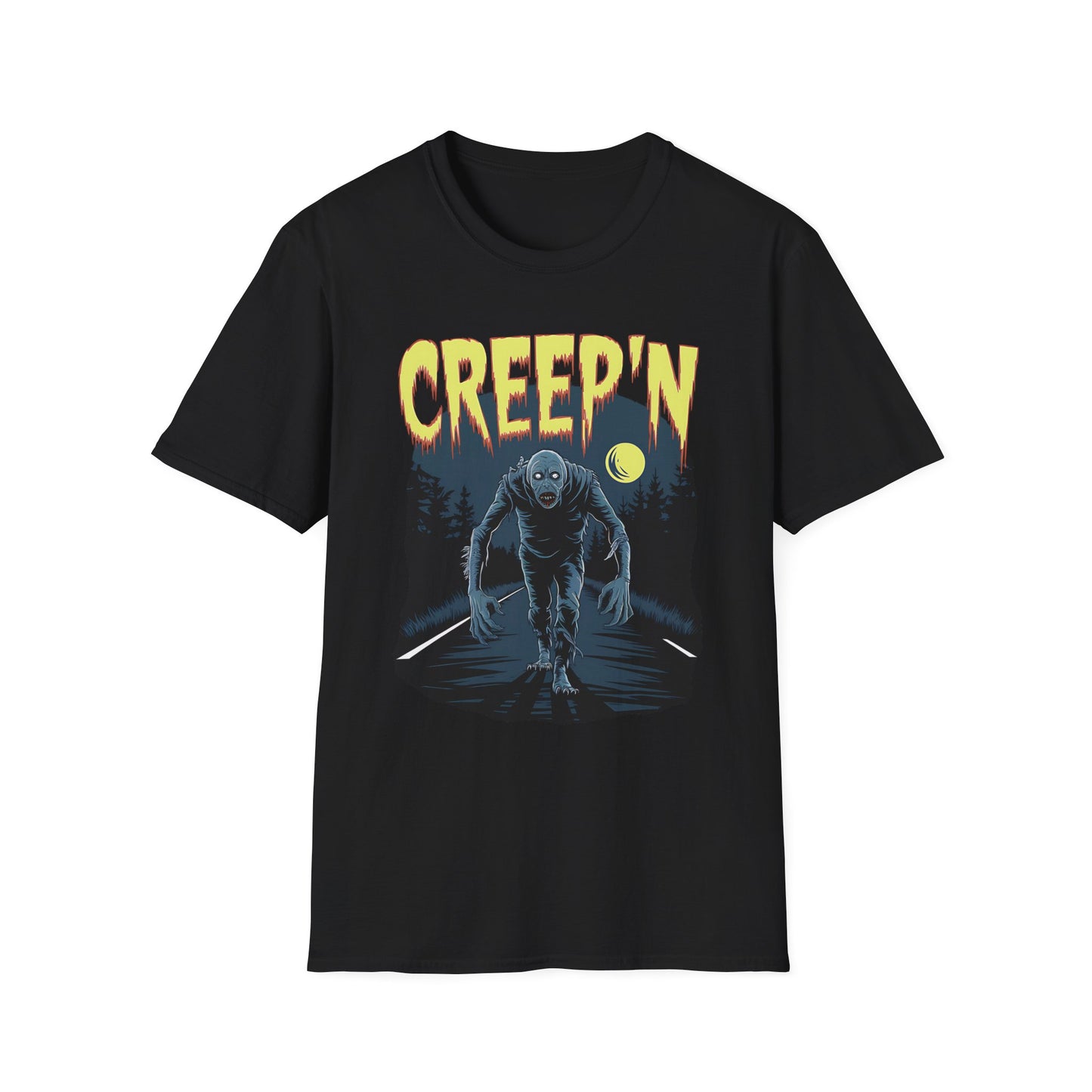 Creep'n Creeper Halloween Tee Unisex Softstyle T-Shirt