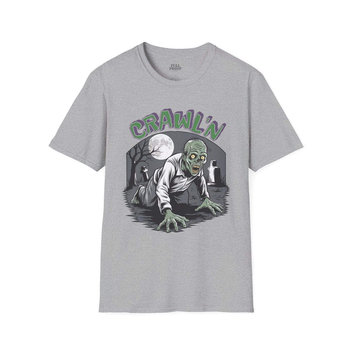 Crawl'n Halloween Tee Unisex Softstyle T-Shirt