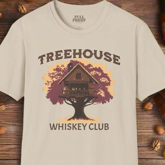 Treehouse Whiskey Club Unisex Softstyle T-Shirt