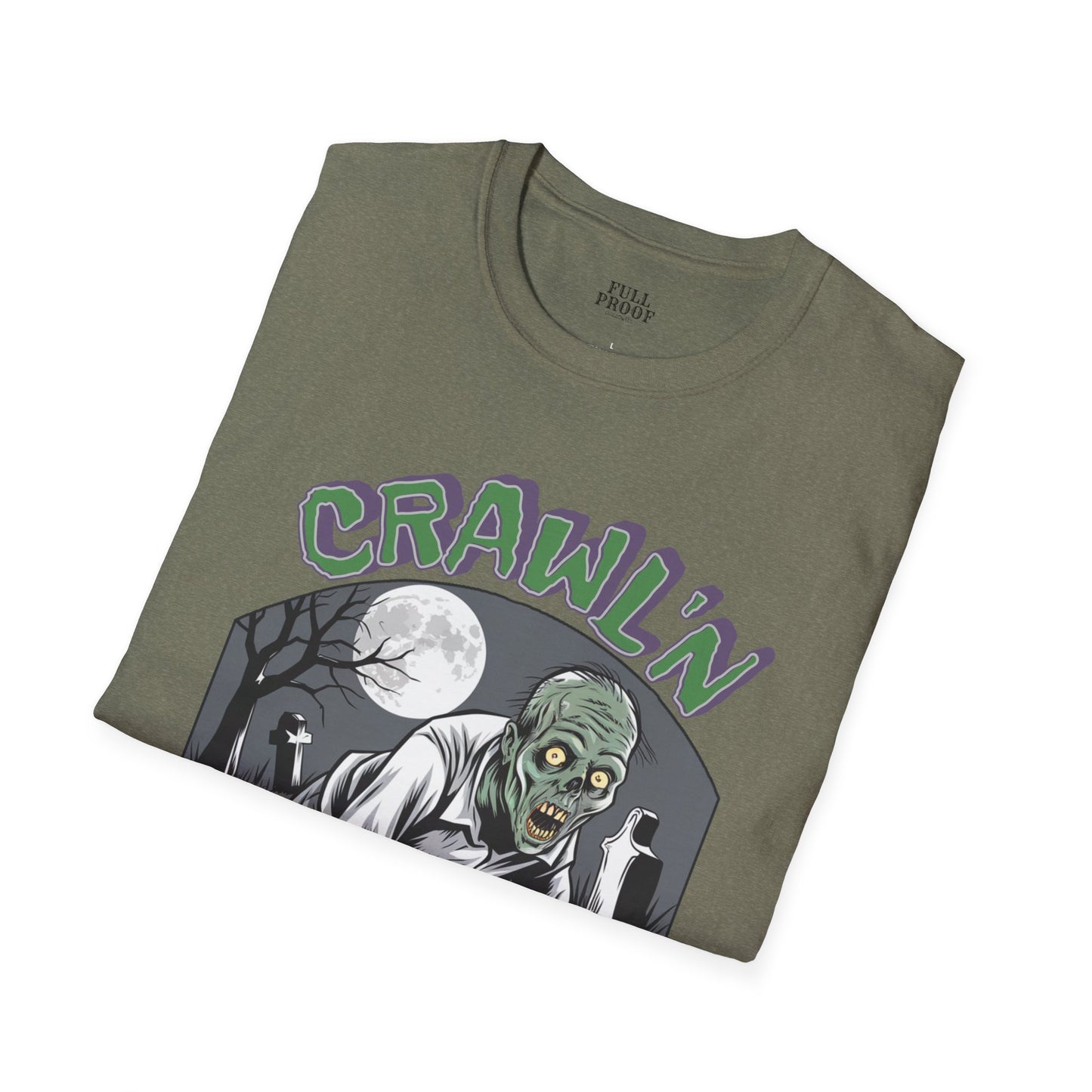 Crawl'n Halloween Tee Unisex Softstyle T-Shirt