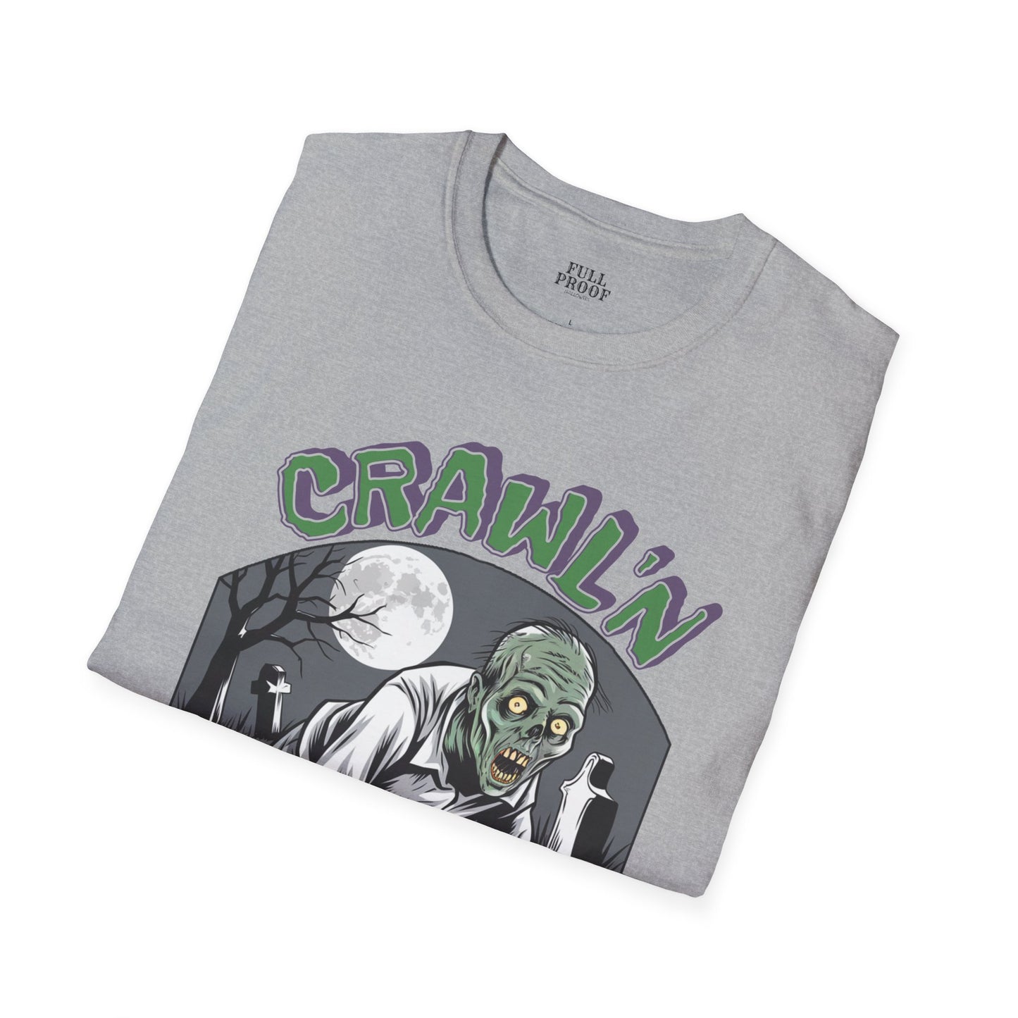 Crawl'n Halloween Tee Unisex Softstyle T-Shirt