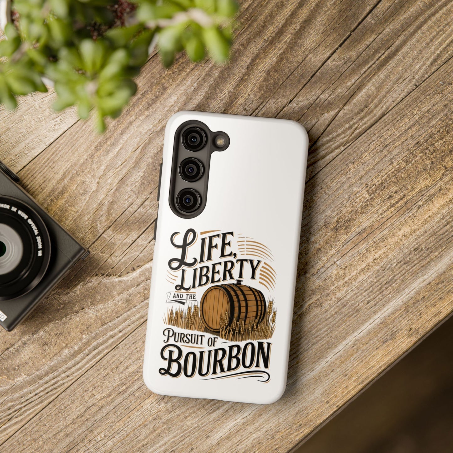 Pursuit of Bourbon Tough Phone Cases