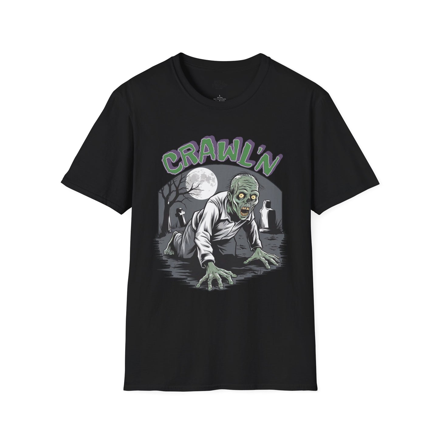 Crawl'n Halloween Tee Unisex Softstyle T-Shirt