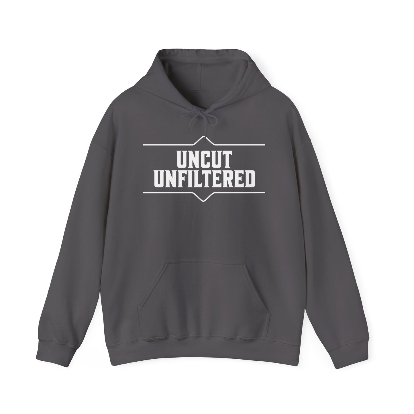 Uncut Unfiltered Hoodie Unisex Heavy Blend™ Hooded Sweatshirt