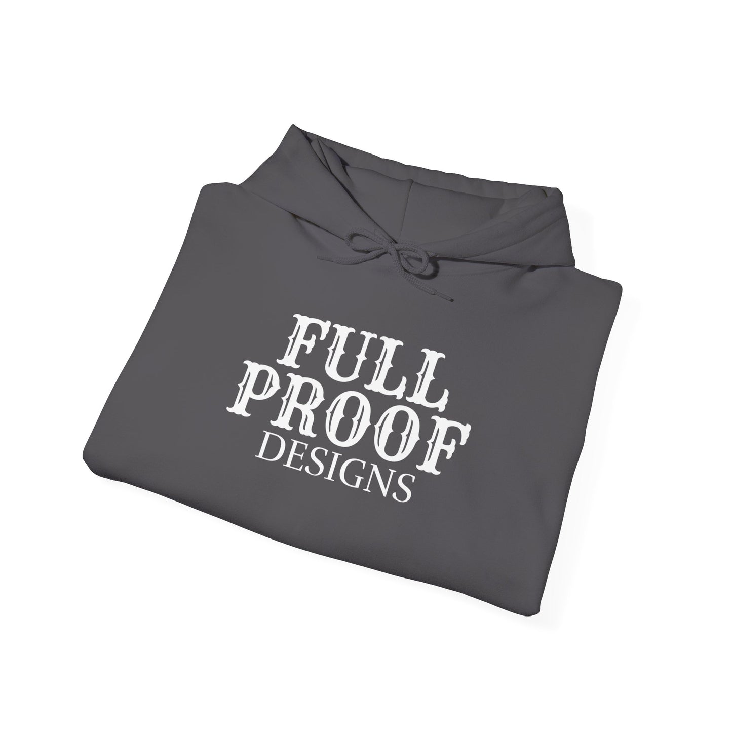 Full Proof Designs Logo Hoodie Unisex Heavy Blend™ Hooded Sweatshirt