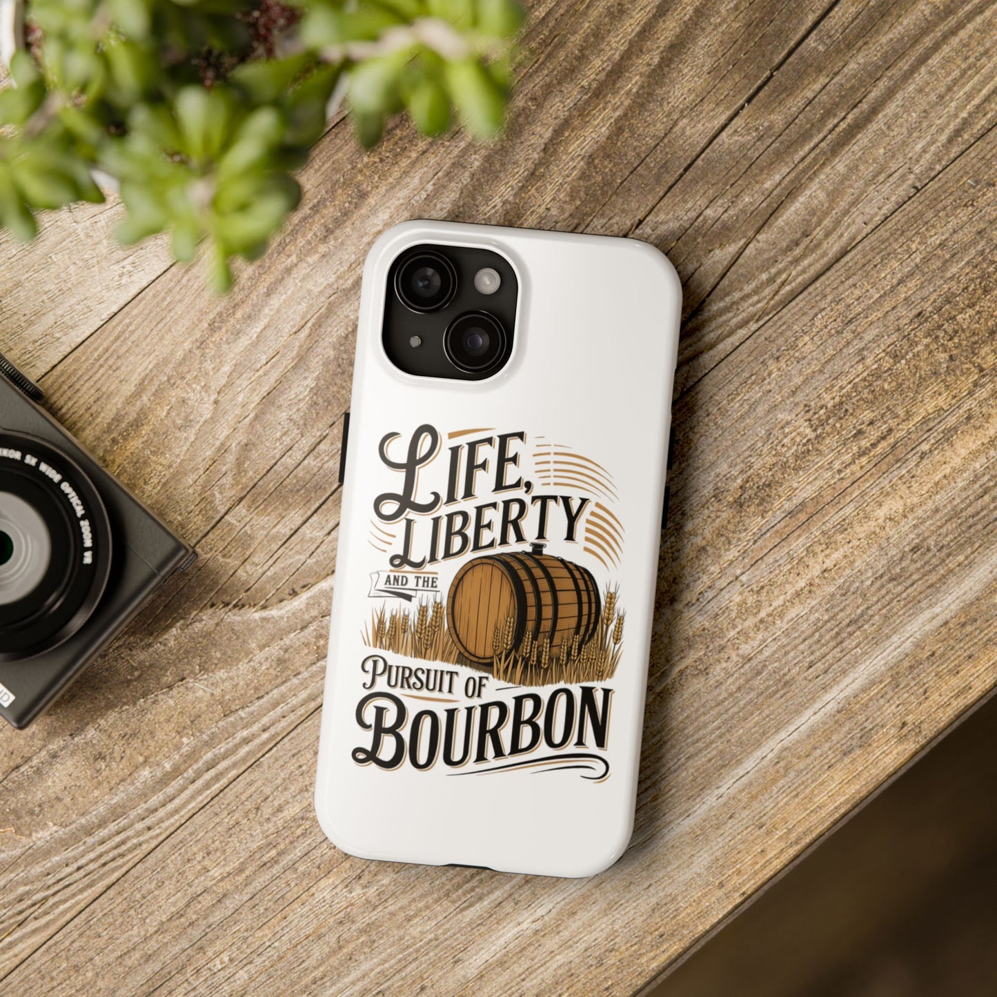 Pursuit of Bourbon Tough Phone Cases