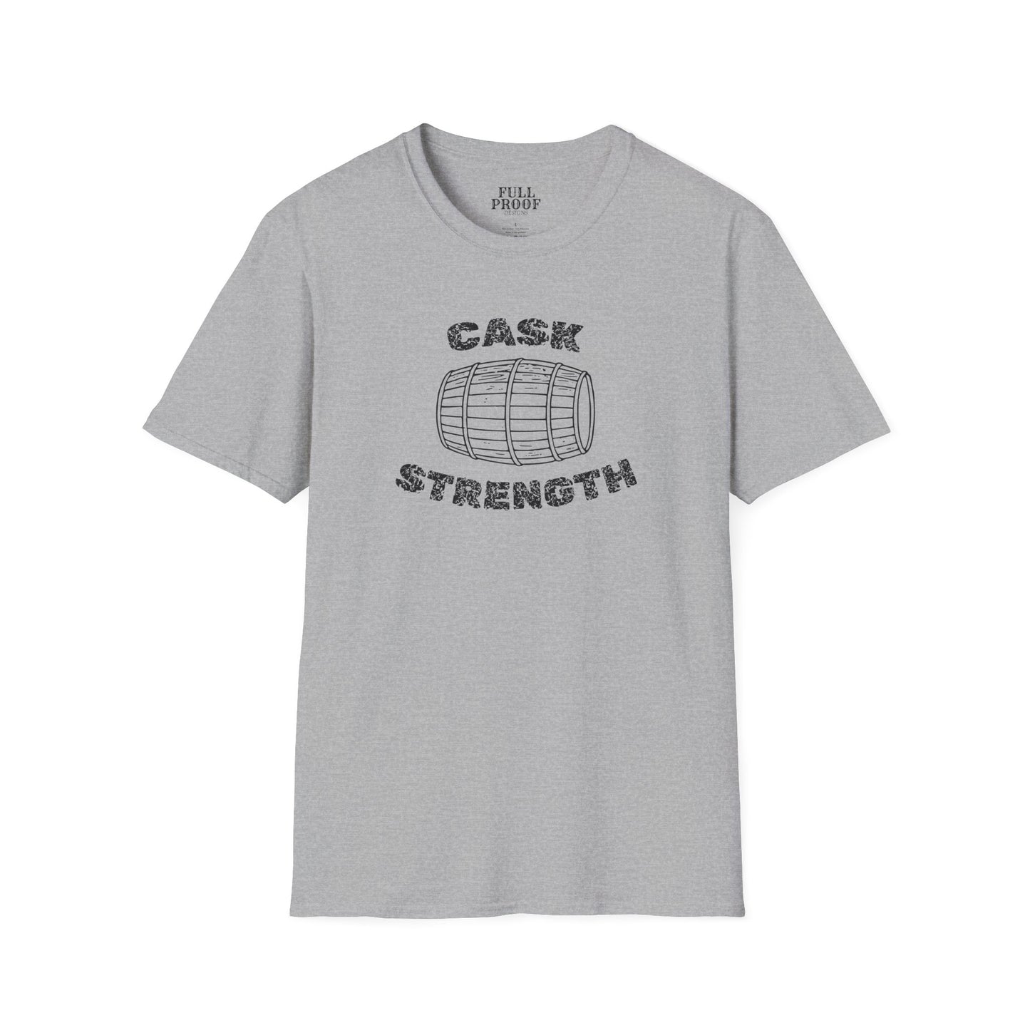Cask Strength Whiskey Barrel T-Shirt