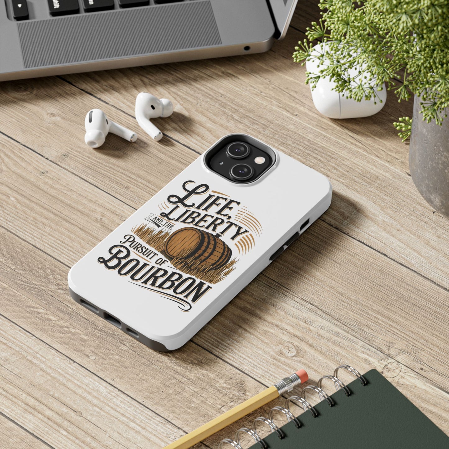 Pursuit of Bourbon Tough Phone Cases