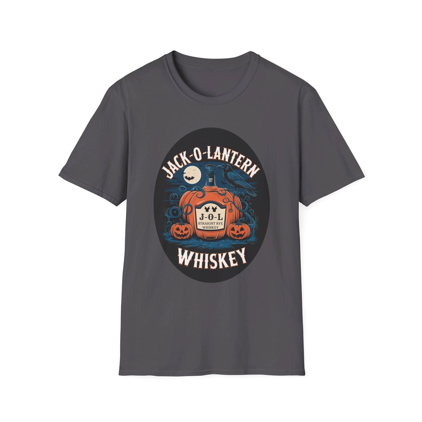 Jack-O-Lantern Whiskey Unisex Softstyle T-Shirt