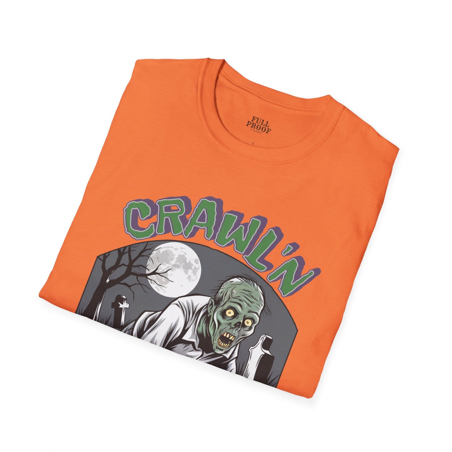 Crawl'n Halloween Tee Unisex Softstyle T-Shirt