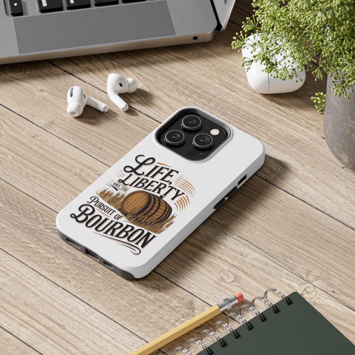 Pursuit of Bourbon Tough Phone Cases