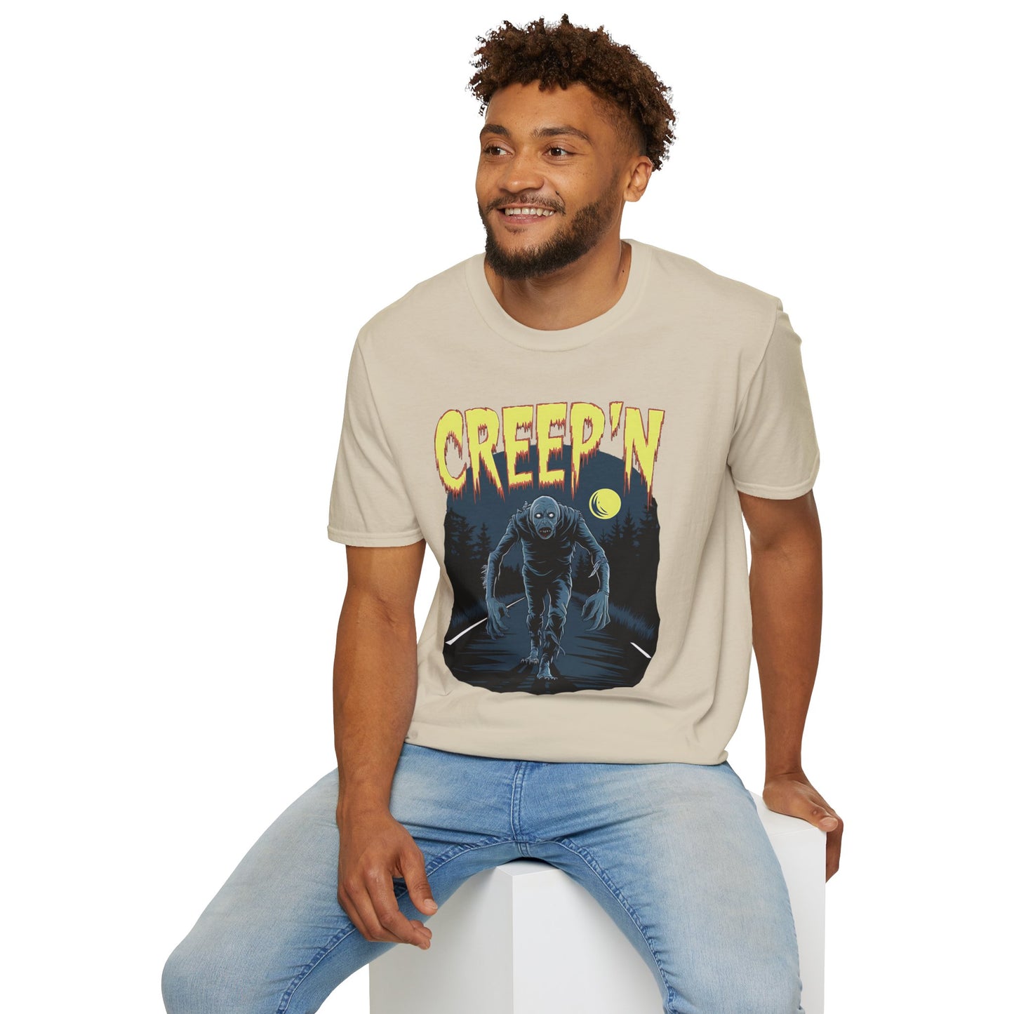 Creep'n Creeper Halloween Tee Unisex Softstyle T-Shirt