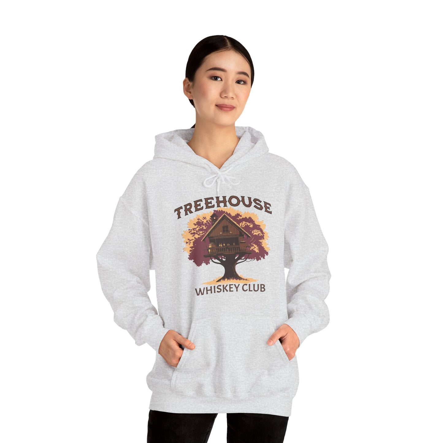 Treehouse Whiskey Club Hoodie Unisex Heavy Blend™ Hooded Sweatshirt