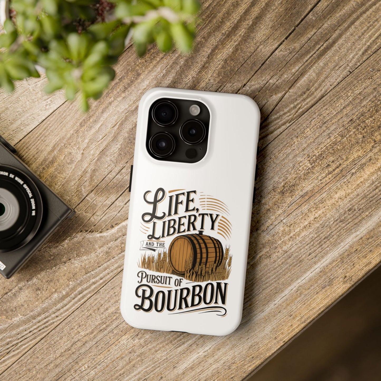 Pursuit of Bourbon Tough Phone Cases