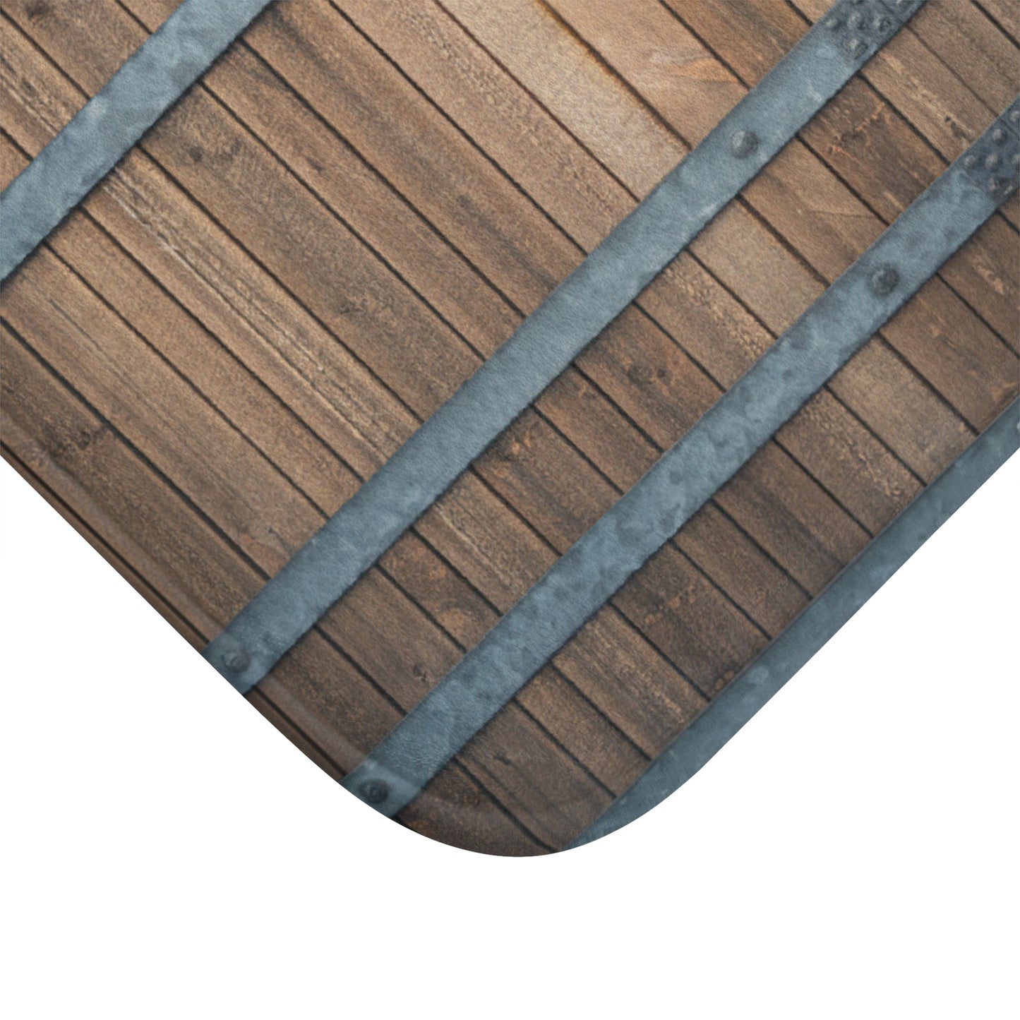 Rustic Barrel Bath Mat