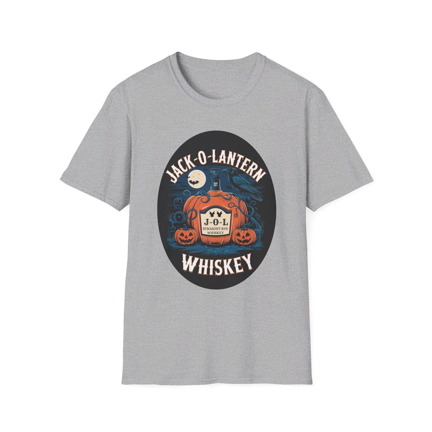 Jack-O-Lantern Whiskey Unisex Softstyle T-Shirt