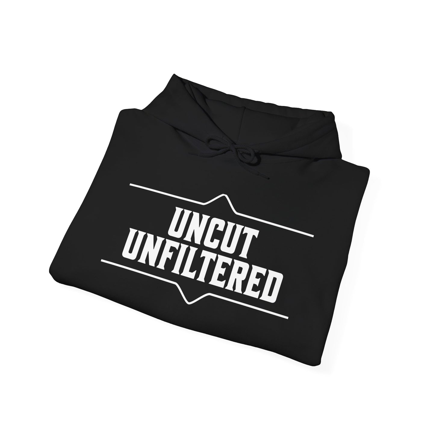 Uncut Unfiltered Hoodie Unisex Heavy Blend™ Hooded Sweatshirt