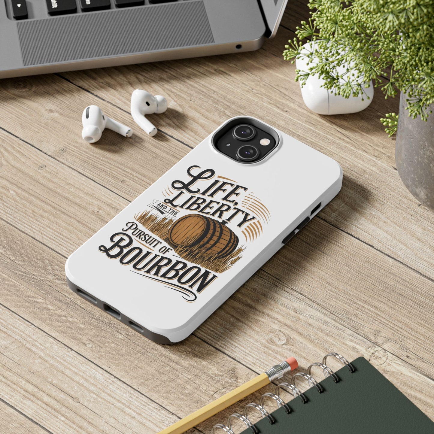 Pursuit of Bourbon Tough Phone Cases