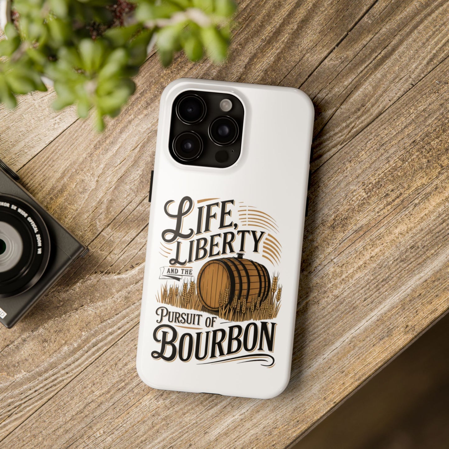 Pursuit of Bourbon Tough Phone Cases