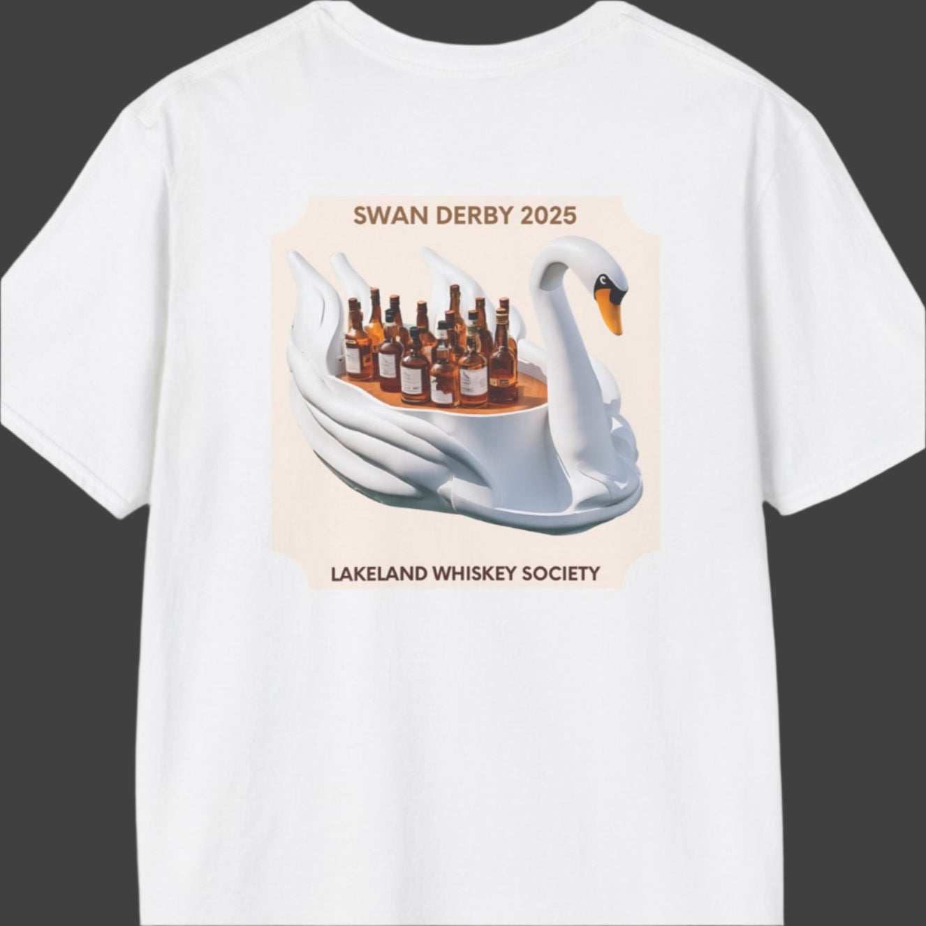 Swan Derby 2025 Unisex T-Shirt -Lakeland Whiskey Society