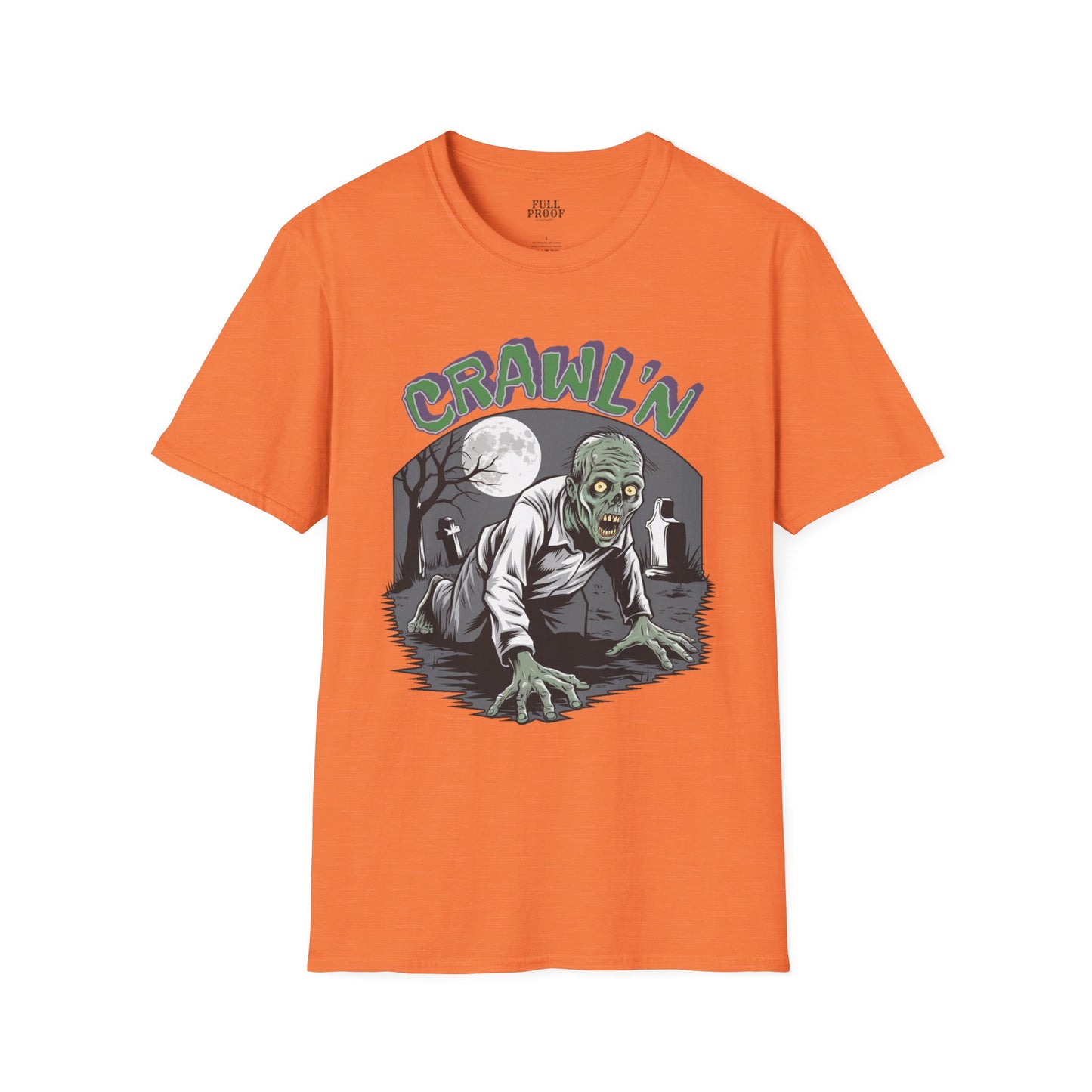 Crawl'n Halloween Tee Unisex Softstyle T-Shirt