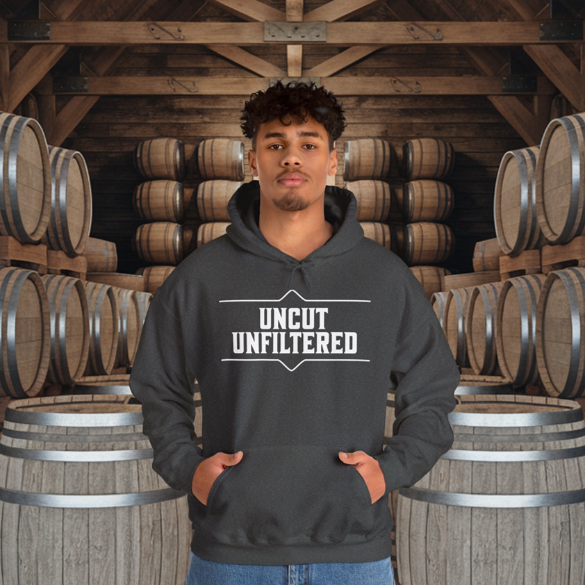 Uncut Unfiltered Hoodie Unisex Heavy Blend™ Hooded Sweatshirt