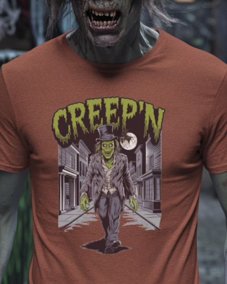 Creep'n Halloween Tee Unisex Softstyle T-Shirt